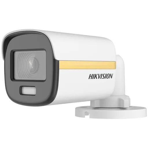 Camera TurboHD ColorVu PoC Hikvision DS-2CE10UF3T-E, 8MP, lentila 2.8mm, lumina alba 20m, PoC, IP67
