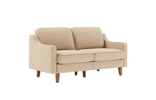 Canapea 2 locuri, Atelier del Sofa, 918CMF1135, Otel, Nisip / Nuc