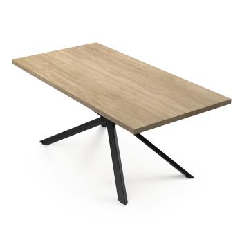 Blumfeldt Set de sufragerie Bearsdon, blat de masă și picioare de masă din metal, stil industrial, stabil, modern