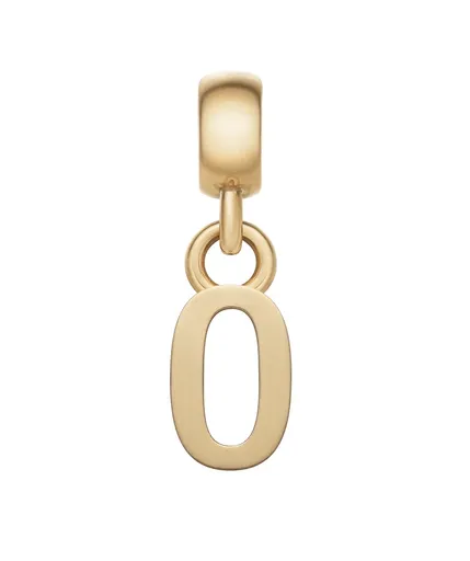 Daniel Wellington Pandantiv placat cu aur, în formă de literă „O” Charms DW00400498