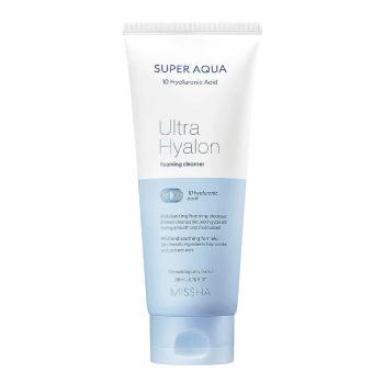 Missha Spuma de curățare hidratantă Super Aqua Ultra Hyalron (Foaming Cleanser) 200 ml