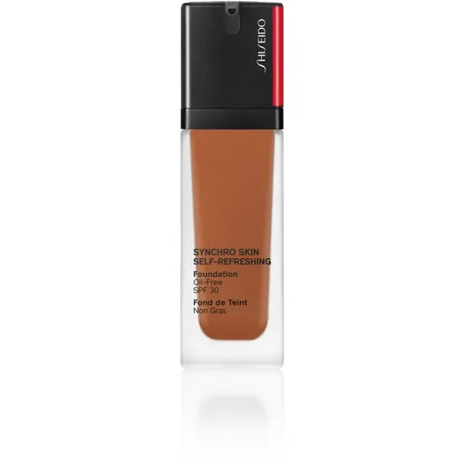 Shiseido Synchro Skin Self-Refreshing Foundation machiaj persistent SPF 30 culoare 520 Rosewood 30 ml