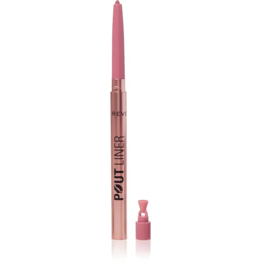 Makeup Revolution Pout Liner creion contur pentru buze pentru volum maxim culoare Kiss Baby Pink 0.2 g