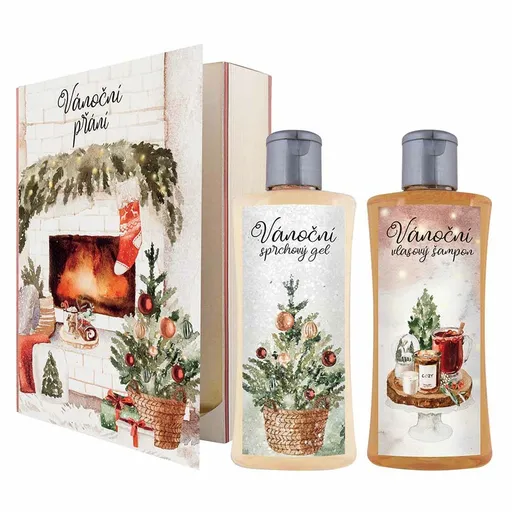 Set cosmetice Bohemia Gifts carte - felicitarede Crăciun