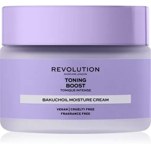 Revolution Skincare Boost Toning Bakuchiol crema calmanta si hidratanta 50 ml