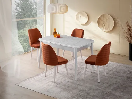 Masa extensibila, Hanah Home, Crea, Alb