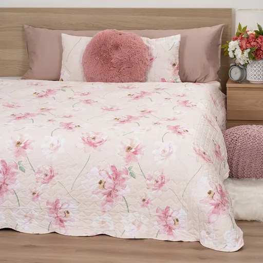 Cuvertură pentru pat 4Home Pink romance, 220 x 240cm + 2x 40 x 40 cm
