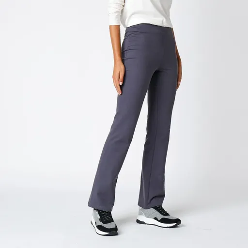 Colanți calzi bootcut în molton periat