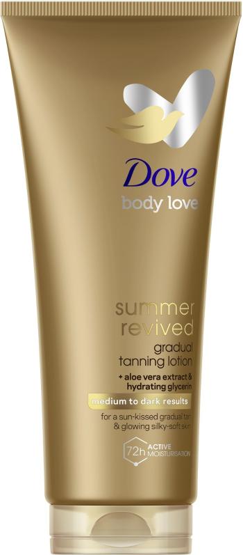 Testápoló DOVE Derma Spa Summer Revived (normál-sötét bőrre) 200 ml