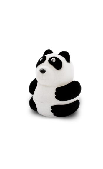 Beneto Exclusive Cutie cadou din piele întoarsă Panda KDET1