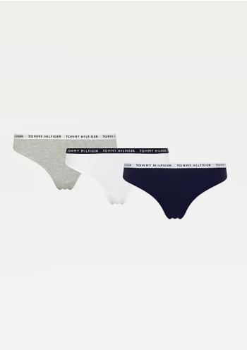 Dámské tanga Tommy  Hilfiger UW0UW02829  3PACK M Mix