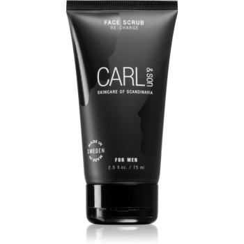 Carl & Son Face Scrub exfoliant de curățare pentru barbati 75 ml