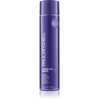 Paul Mitchell Platinum Plus Shampoo șampon pentru părul blond şi gri 300 ml