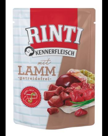 RINTI Kennerfleisch Lamb plic hrana caini, cu miel 400 g