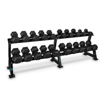 Capital Sports Dumbbell Rack Set, set de gantere, 20 de persoane, 10 x perechi de gantere