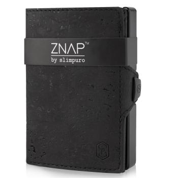 Slimpuro ZNAP, portofel subțire, 12 cărți, compartiment pentru monede, 8,9 × 1,8 × 6,3 cm (L × Î × l), protecție RFID