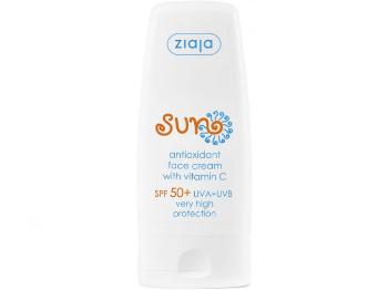 Ziaja Cremă pentru bronzare antioxidantă cu vitamina C SPF 50+ (Face Cream) 50 ml