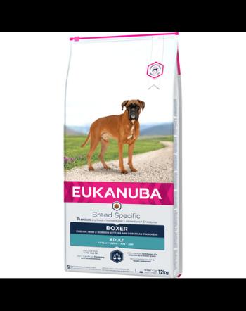 EUKANUBA Breeds Specific hrana uscata pentru cainii adulti rasa boxer 12 kg