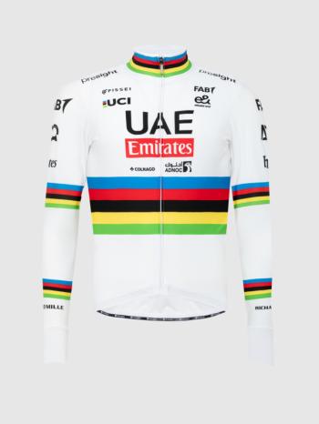 
                         Tricou de ciclism cu mânecă lungă de vară - UAE TEAM EMIRATES 2024 
                