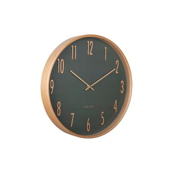 Karlsson 5996GR ceas de perete cu design verde,diametru 40 cm