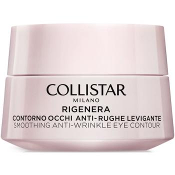 Collistar Rigenera Smoothing Anti-Wrinkle Eye Contour crema anti rid pentru ochi ziua și noaptea 15 ml