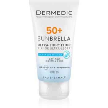 Dermedic Sunbrella lotiune emulsiva pentru tenul uscat SPF 50+ 40 ml