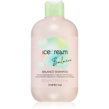 Inebrya Ice Cream Balance șampon pentru reglarea cantitatii de sebum. 300 ml