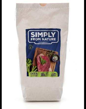 SIMPLY FROM NATURE Hrana coapta pentru caini, vanat 1,2 kg x 2 + 2 conserve GRATIS