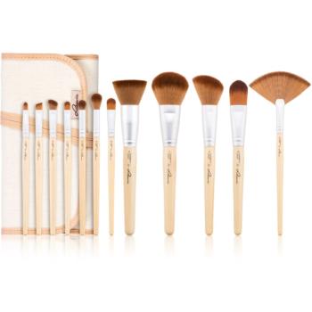 Luvia Cosmetics Bamboo Bamboo’s Root set de pensule cu husă