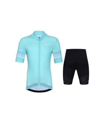 
                         Tricoul și pantaloni scurți de ciclism - FLOW JUNIOR 
                