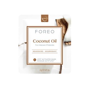 Foreo Hrănirea masca de față Coconut Oil de Coconut Oil ( Nourish ing Mask) 6 x 6 g