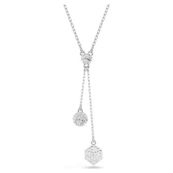 Swarovski Colier lung cu o sferă strălucitoare și un cub Dextera 5693207