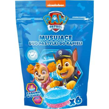 Nickelodeon Paw Patrol Bath Pills tablete colorate efervescente pentru baie 6x20 g