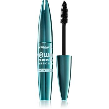 Dermacol Volume Mania Waterproof mascara waterproof pentru volum Black 9 ml