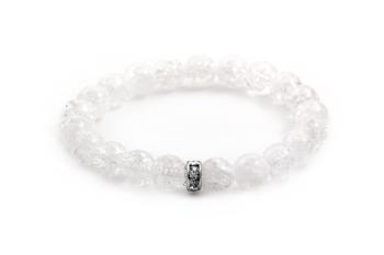 Agato Brățară cu mărgele din cristal MINK50/17