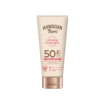 Hawaiian Tropic Cremă de față cu protecție solară SPF 50 Glowing Protection (Face Cream) 50 ml