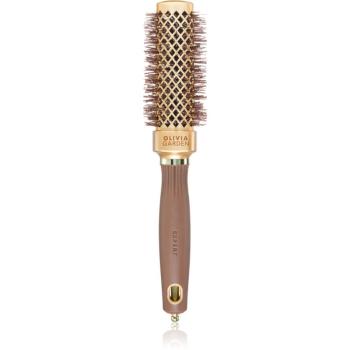 Olivia Garden Expert Straight Wavy perie pătrată pentru uscarea părului 30 mm 1 buc