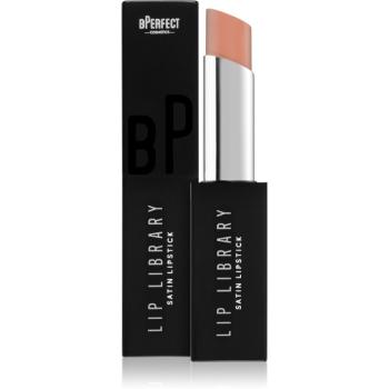 BPerfect Lip Library Satin ruj crema culoare Soulmate 3 g