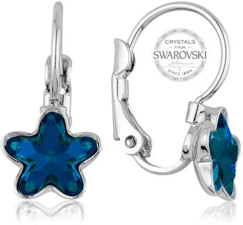 Levien Cercei pentru fete cu cristal albastru STARBLOOM