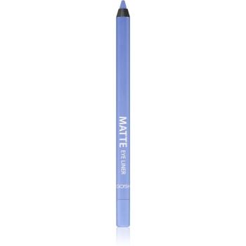 Gosh Matte eyeliner khol cu efect matifiant culoare 006 Ocean Mist 1.2 g