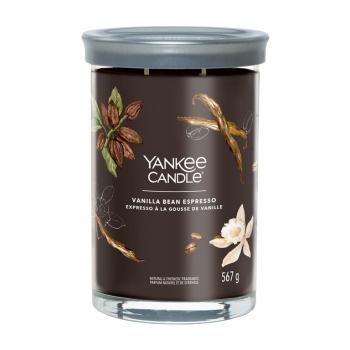 Yankee Candle Lumânare aromatică Signature tumbler mare Vanilla Bean Espresso 567 g