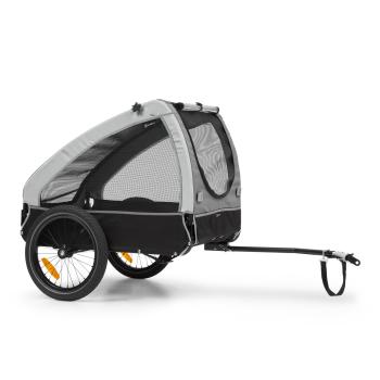 KLARFIT Husky, remorcă pentru biciclete pentru câini, cca 250L, 600D, Oxford Canvas