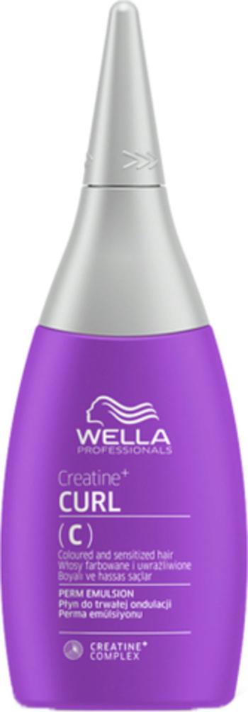 Wella Professionals Permanent pentru păr vopsit și deteriorat Creatine+ Curl (Permanent Emulsion) 75 ml