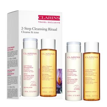 Clarins Set cadou de îngrijire a pielii 2-Step Cleansing Ritual