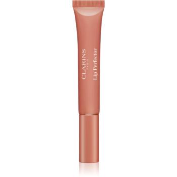 Clarins Lip Perfector Shimmer lip gloss cu efect de hidratare culoare 06 Rosewood Shimmer 12 ml