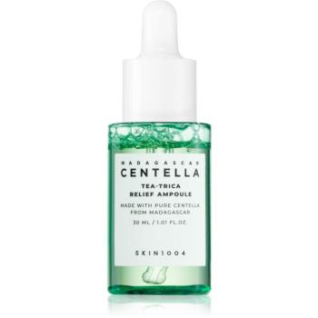 SKIN1004 Madagascar Centella Tea-Trica Relief Ampoule ser facial calmant pentru ten acneic 30 ml