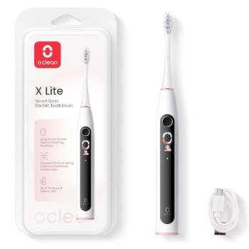 Oclean Perie sonică gri-roz X Lite Grey