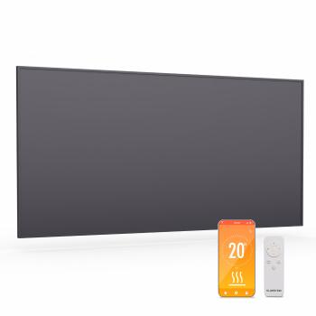 Klarstein Wonderwall Smart Încălzitor cu infraroșu, 60x120cm, Aplicație, 770W |Cronometru săptămânal, IP24