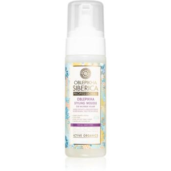 Natura Siberica Oblepikha (Sea-Buckthorn) Spuma patachina pentru volum maxim de par 170 ml