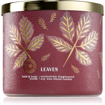 Bath & Body Works Leaves lumânare parfumată 411 g